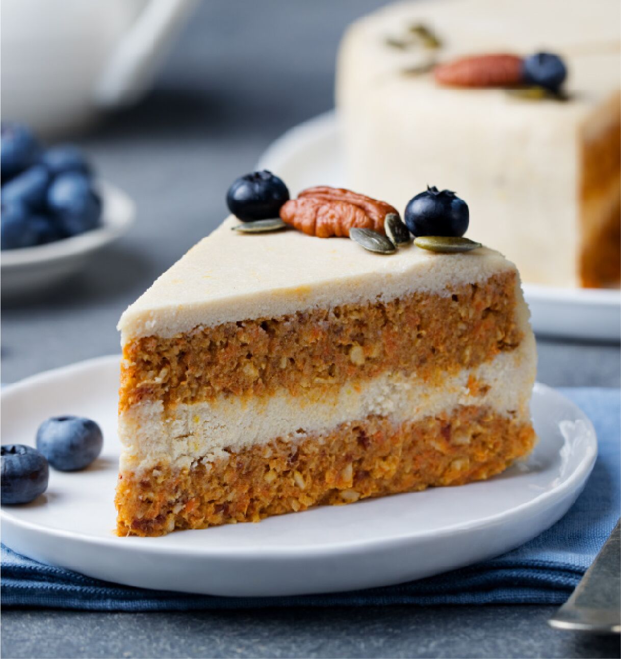 Carrot Cake Slice