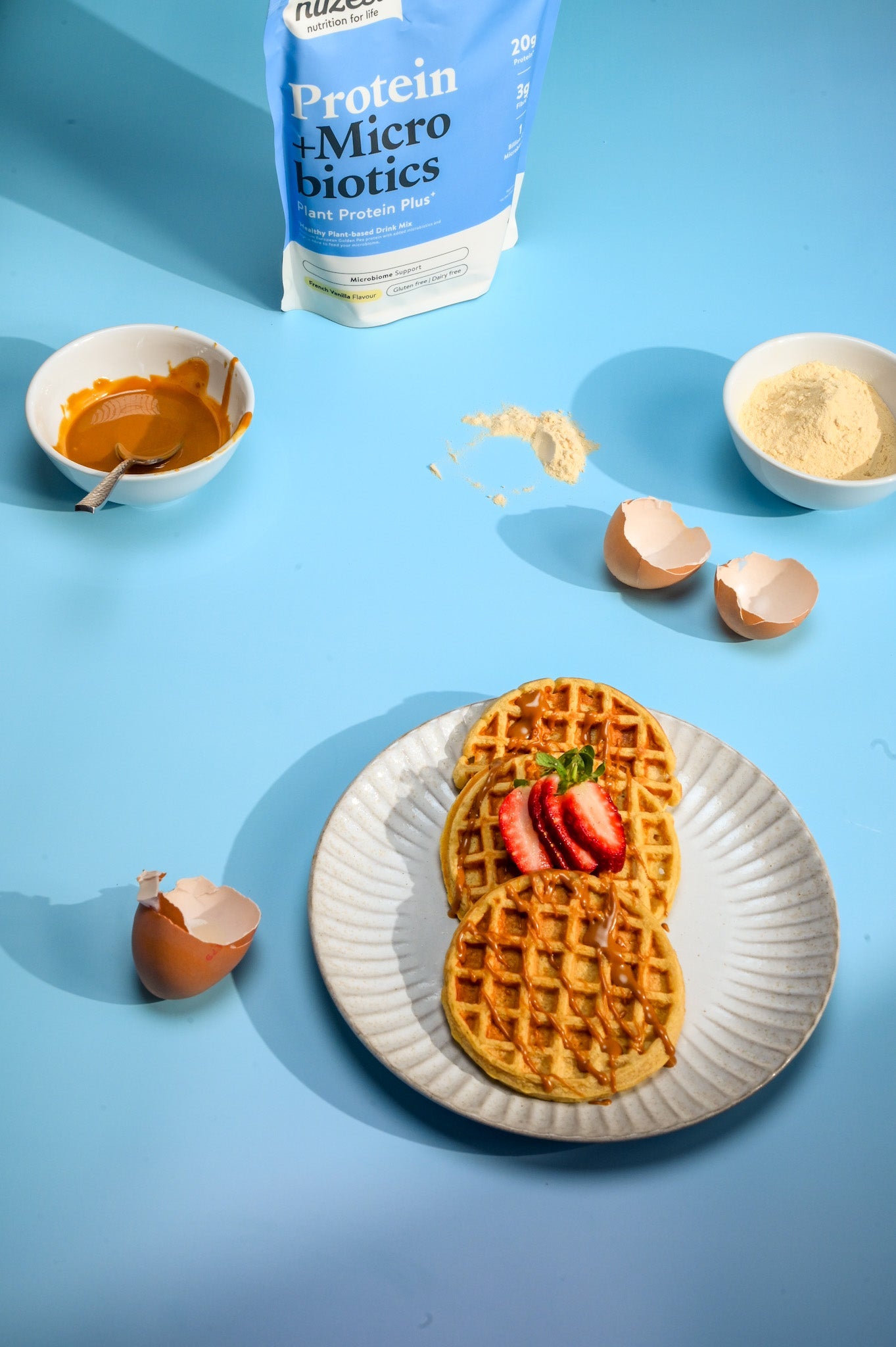 Probiotic Yoghurt Waffles