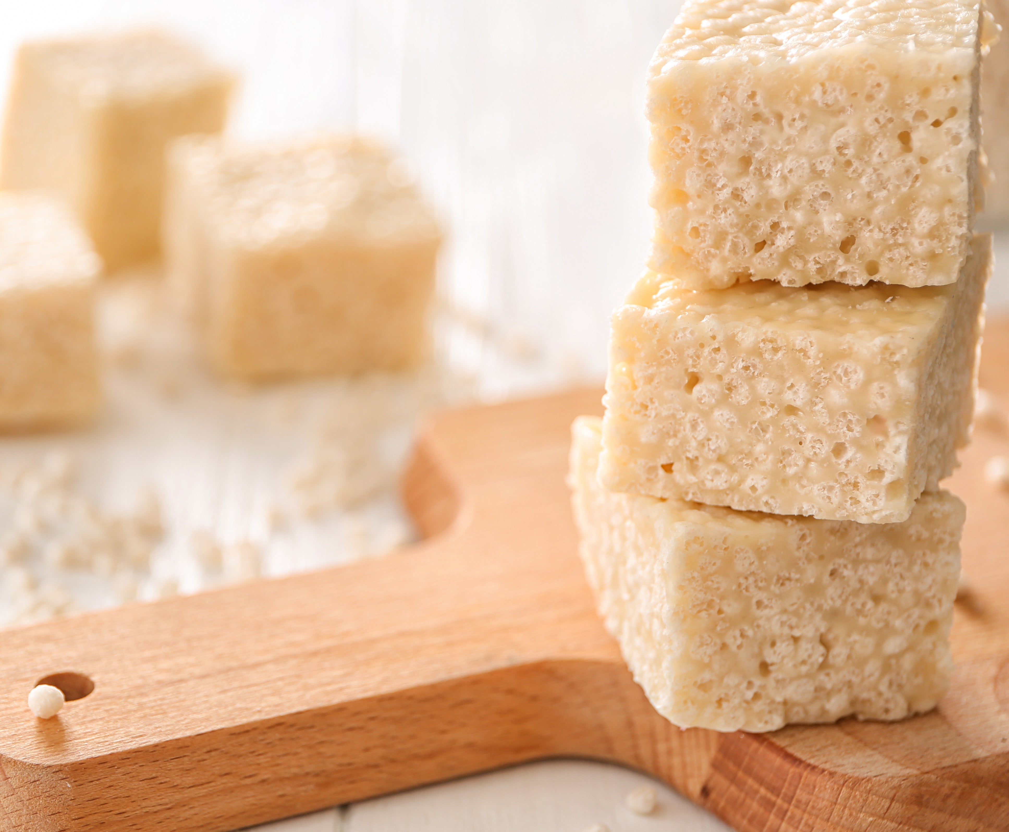 Vanilla Caramel Rice Bubble Bar