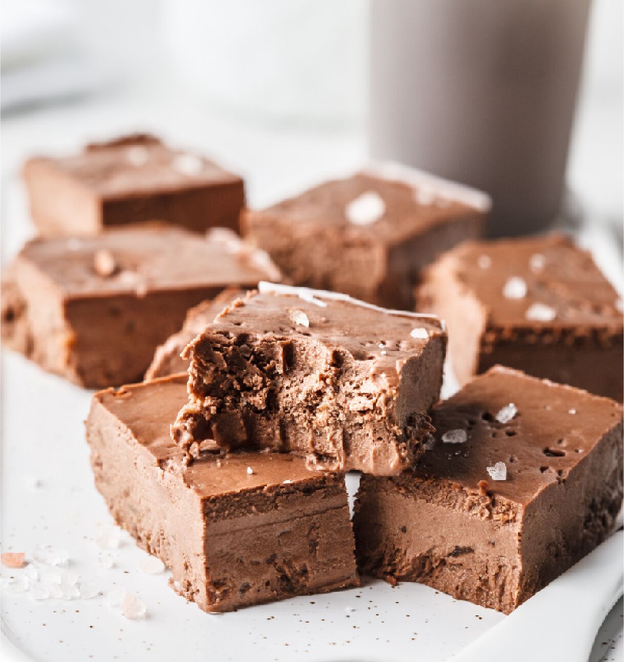 Chocolate Almond Protein Fudge