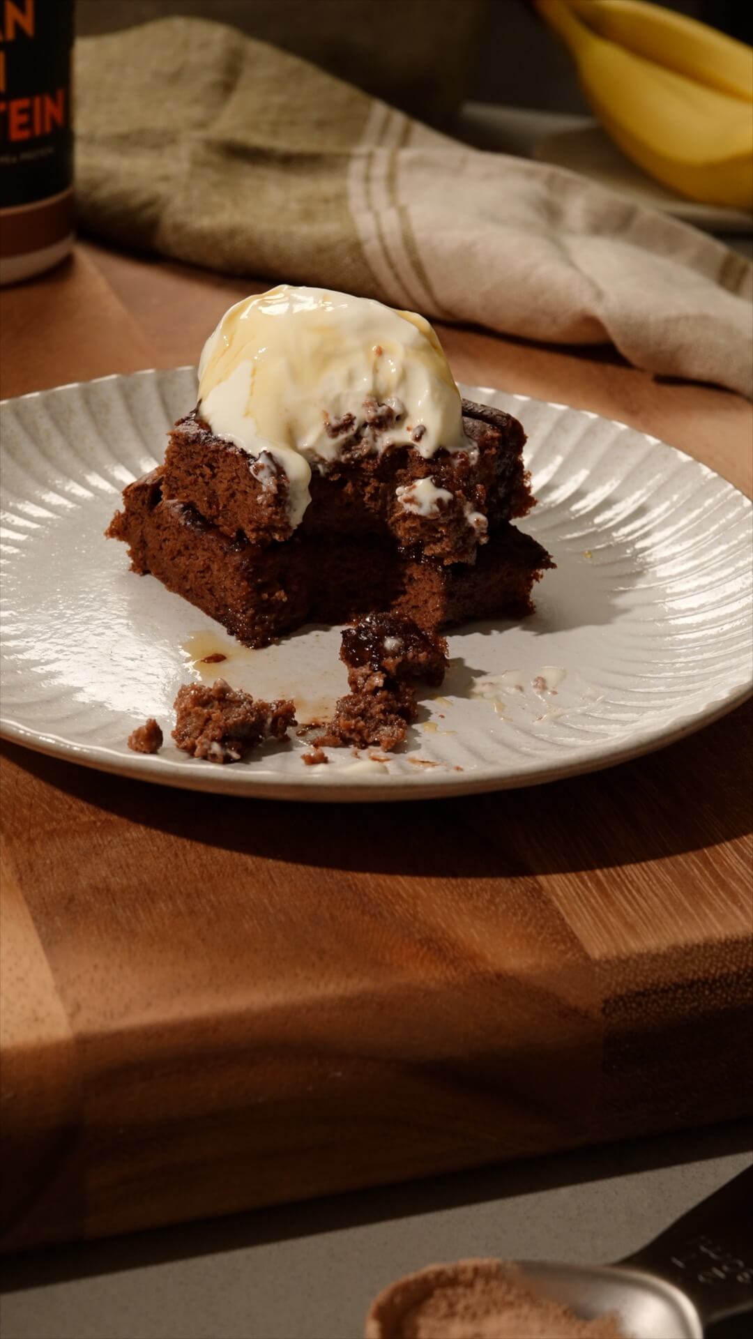Banana Choc Chip Pudding - Nuzest NZ