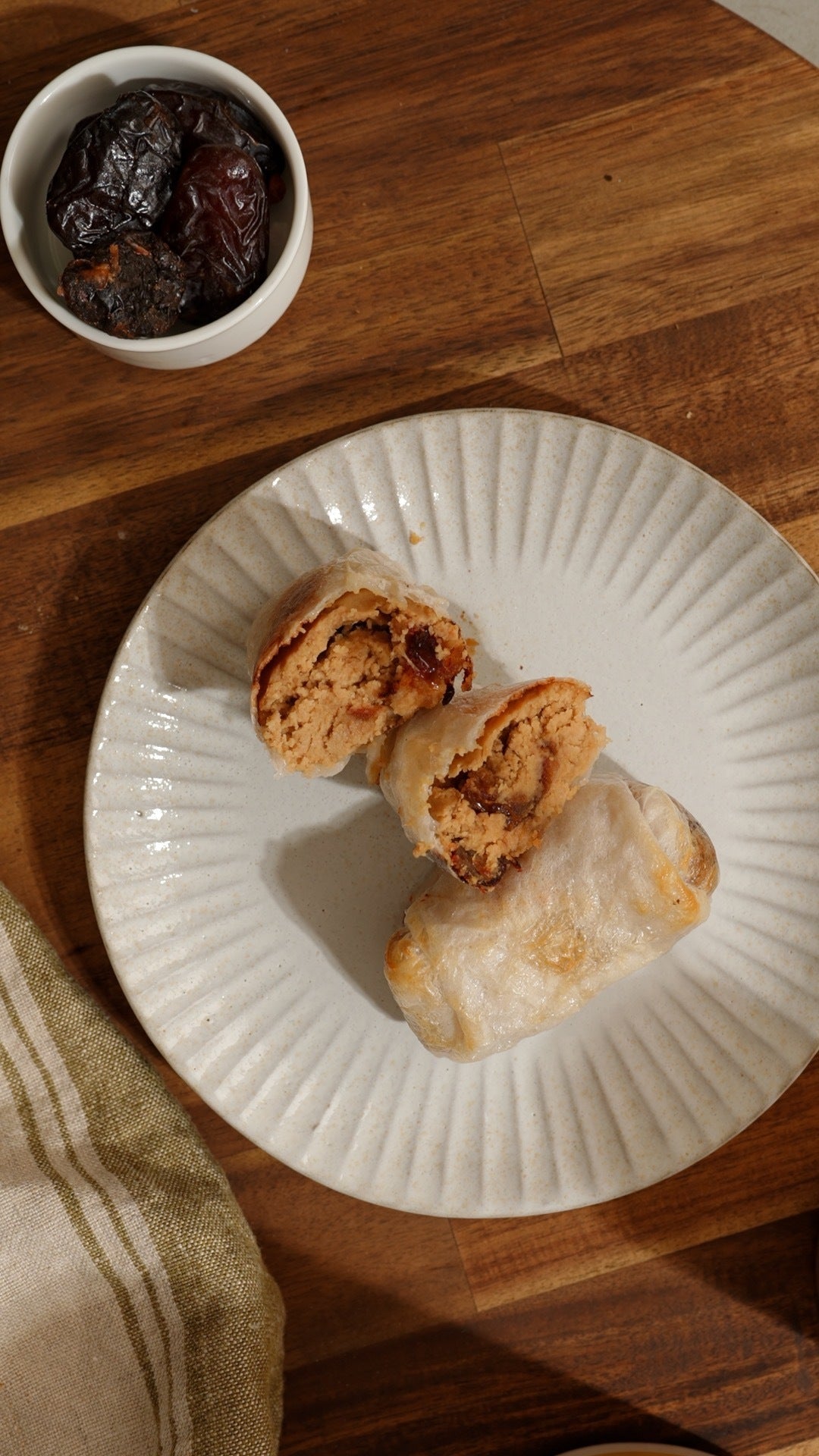 Crispy Sticky Date Rolls - Nuzest NZ