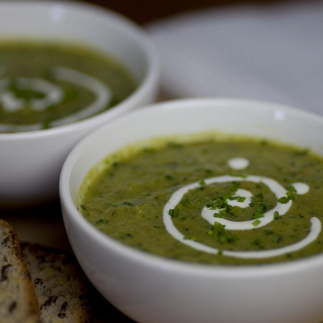 Zucchini & Fennel Protein Soup