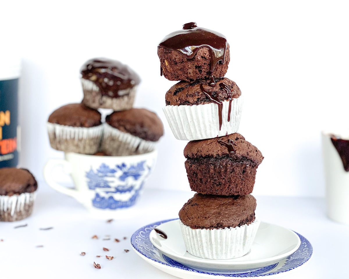 Triple Chocolate Cupcakes