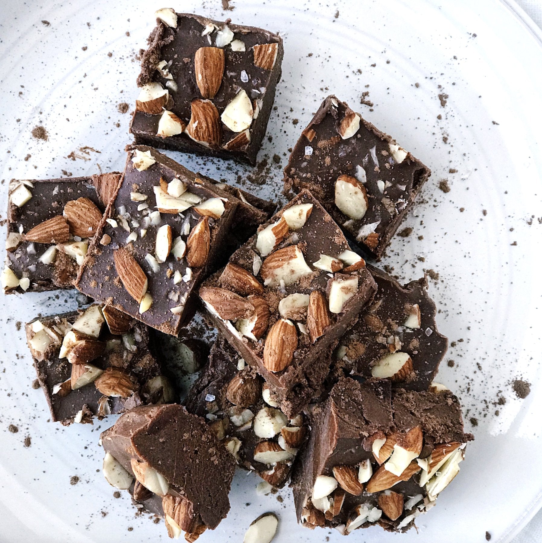 Chocolate Almond Fudge