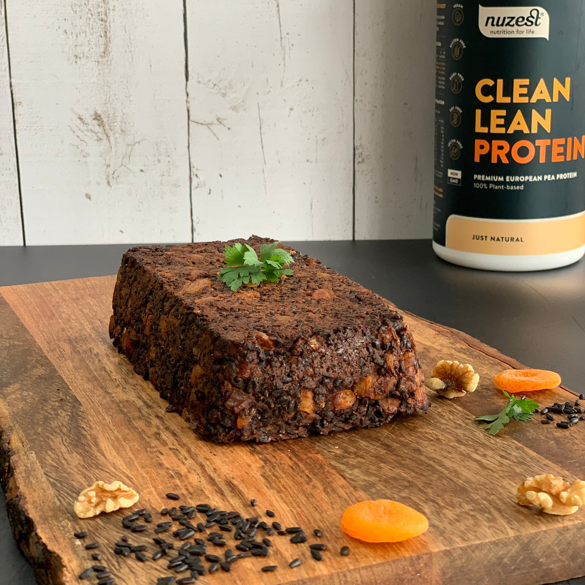 Black Rice No-Meat Loaf – Nuzest NZ