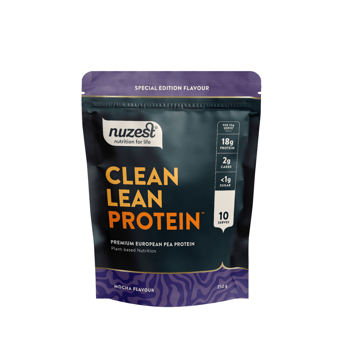 Nuzest - Clean Lean Protein - Mocha 250g Pouch (10 Servings) 13