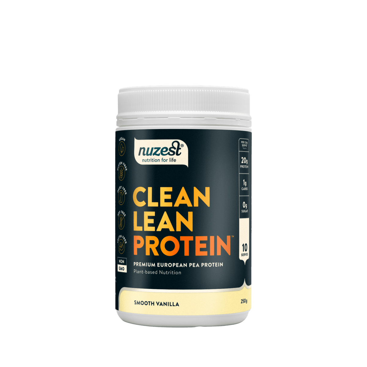 Nuzest - Clean Lean Protein - Smooth Vanilla 250g (10 Servings) 11
