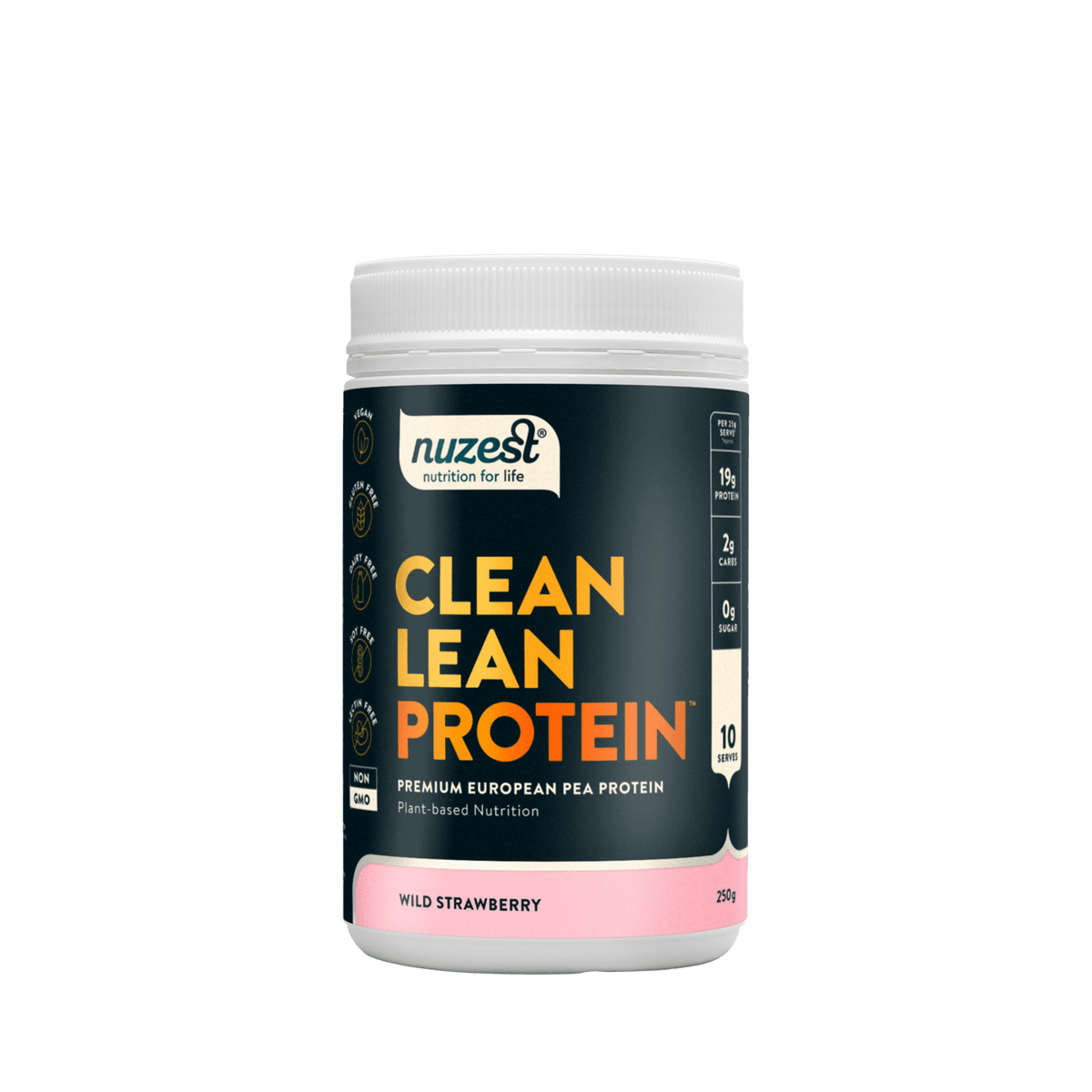 Nuzest - Clean Lean Protein - Wild Strawberry 250g (10 Servings) 12