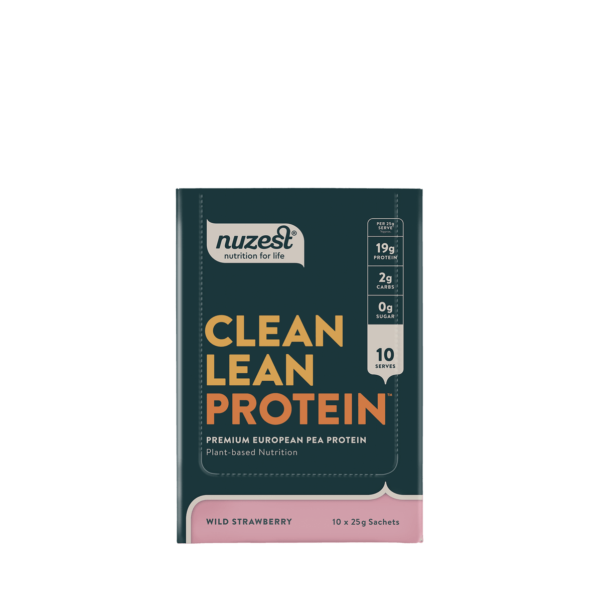 Nuzest - Clean Lean Protein - Wild Strawberry Box of 10 (10 Servings) 37