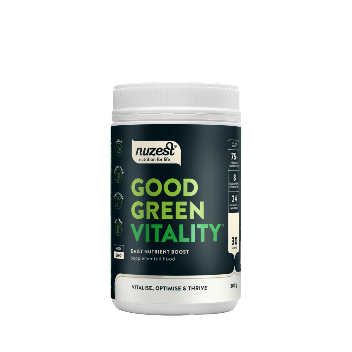 Nuzest - Good Green Vitality - 300g (30 Servings) 1