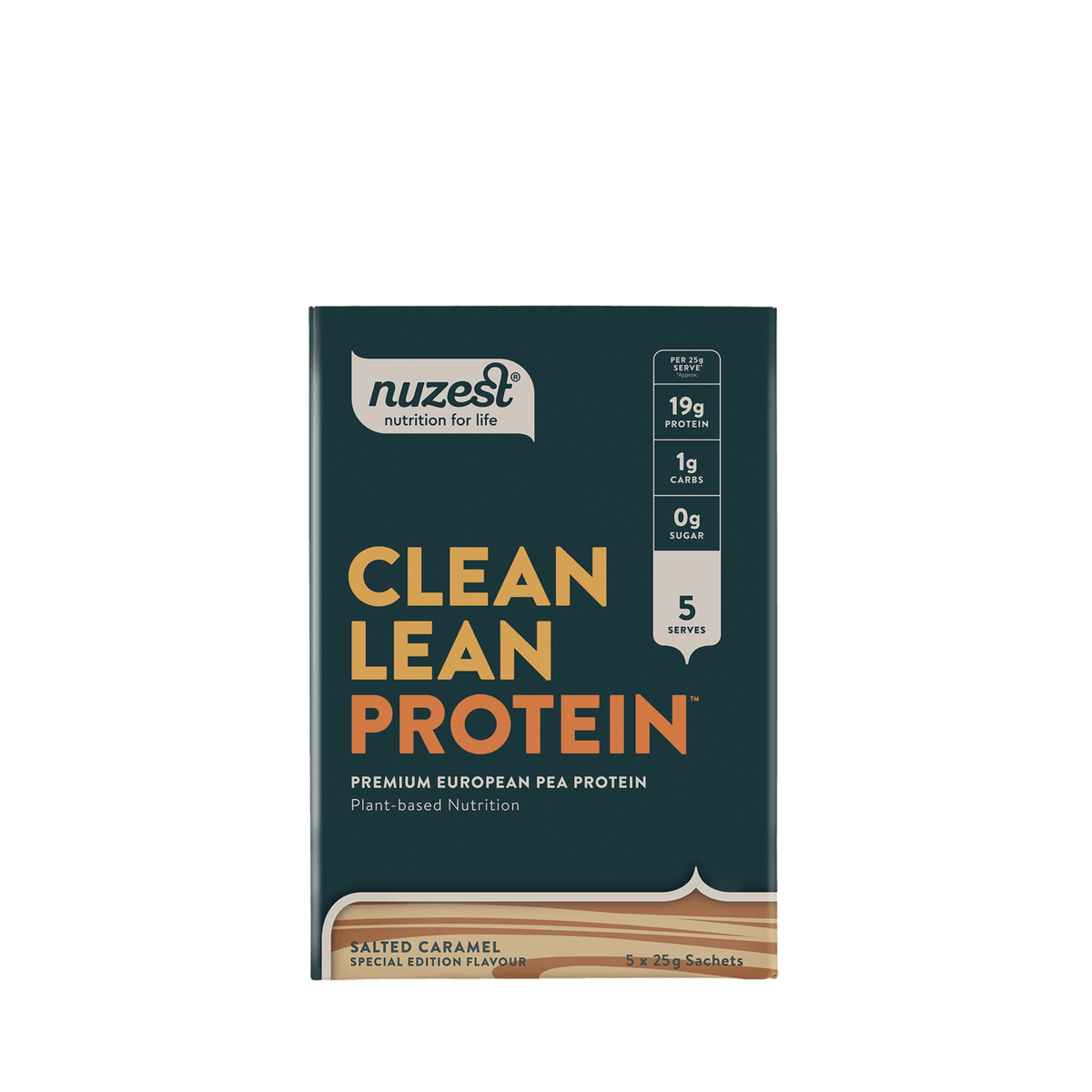 Nuzest - Clean Lean Protein - Salted Caramel Box of 5 (5 Servings) 40