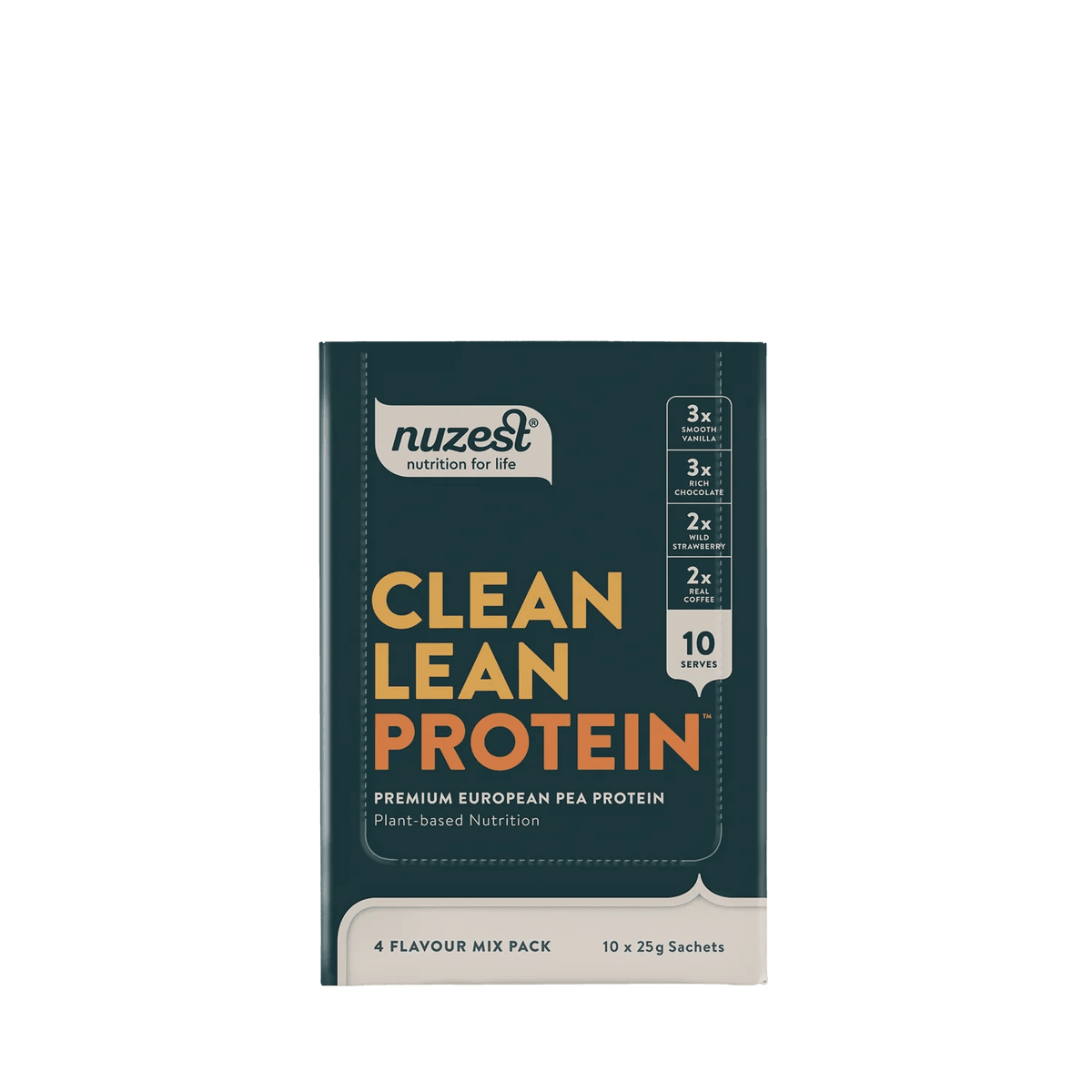 Nuzest - Clean Lean Protein - Mix Pack Box of 10 (10 Servings) 33